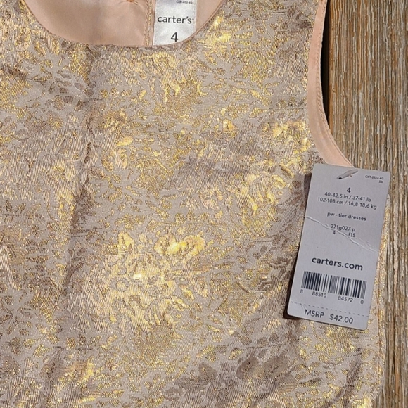 Carters little girl party dress NWT - Picture 5 of 8